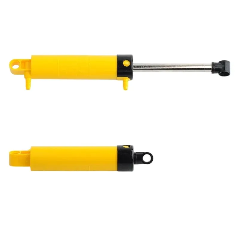 MOC Technischer Schlauch, Luftpumpe, Tank, Schubstange, Putterschalter, Kolben, kompatibel mit Legoeds, pneumatische Teile 42043, 47225, 61904 9641