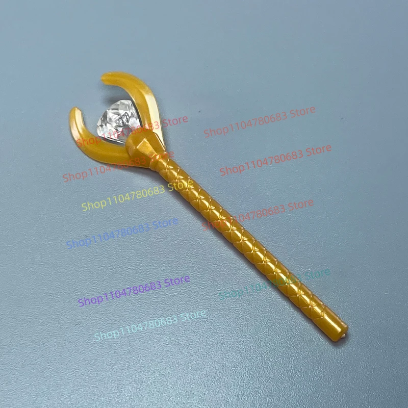 MOC 블록 액세서리 다이아몬드 셉터 미니 피규어 조립 모델 디스플레이 애니메이션 만화 장식용 장난감 선물 수집품