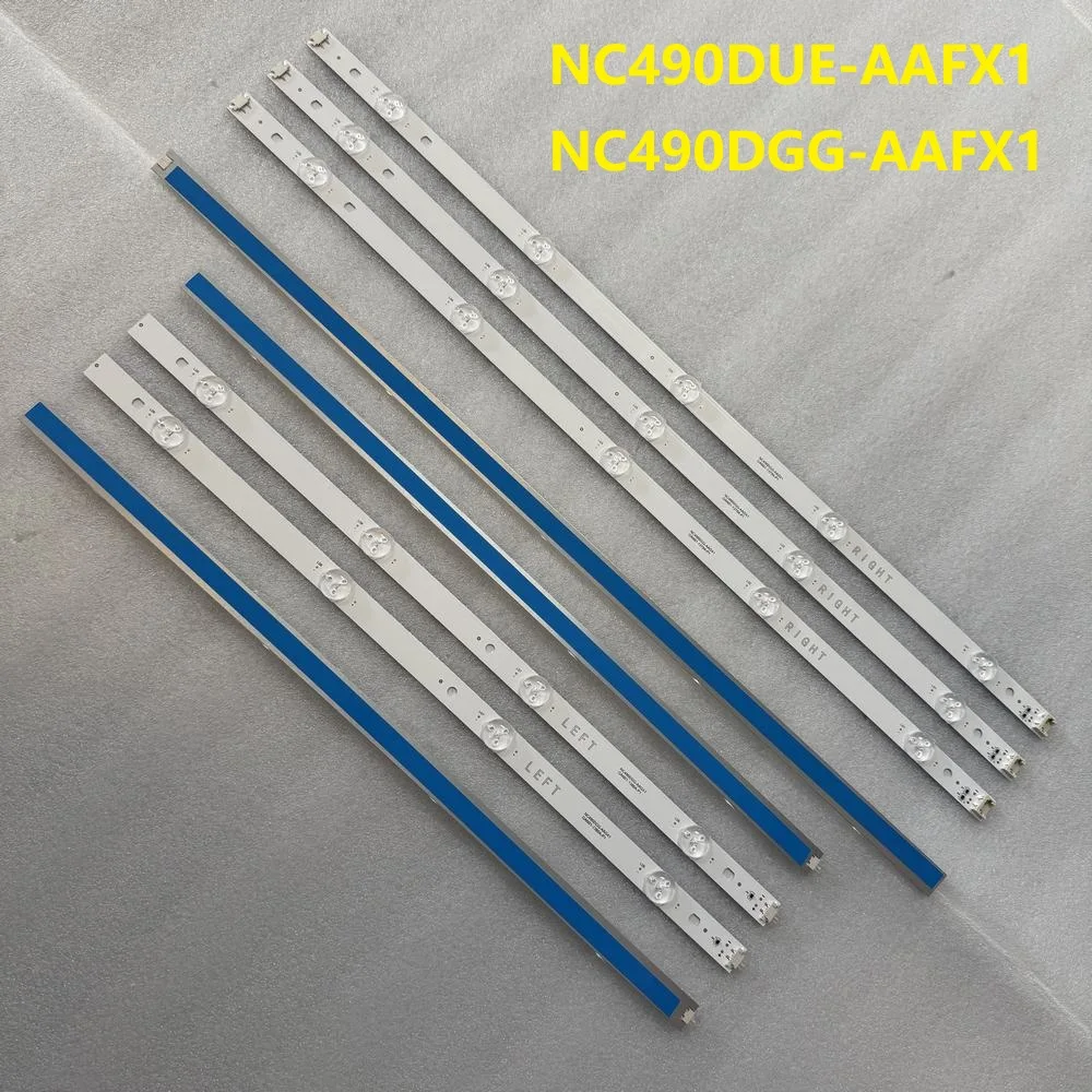 

Новые светодиодные ленты для 49UK6200PLA 49UJ634V 49UJ630V 49LJ594V 49LK5900PLA HC490DUN-SLTL1-A19X HC490DGG-SLTL7-A191 NC490DUE-ABFX1-41