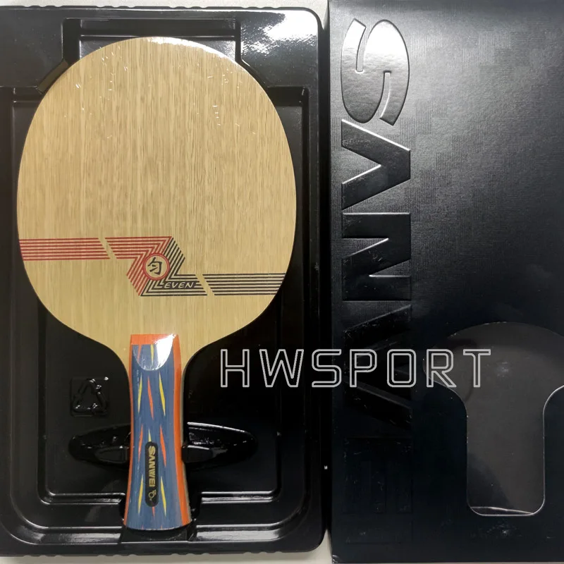 SANWEI BY EVEN Table Tennis Blade 10 Wood 9 Soft Carbon Ping Pong Blade OFF++ for Fast Speed Type