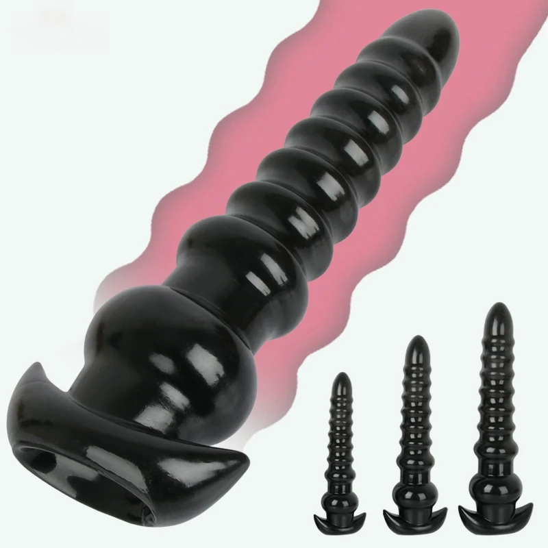 مضحك الكبار العملاق Analplug ألعاب جنسية كبيرة طويلة الشرج للنساء الرجال ضخمة موسع كرات كبيرة الخرز المثيرة مثير المقابس