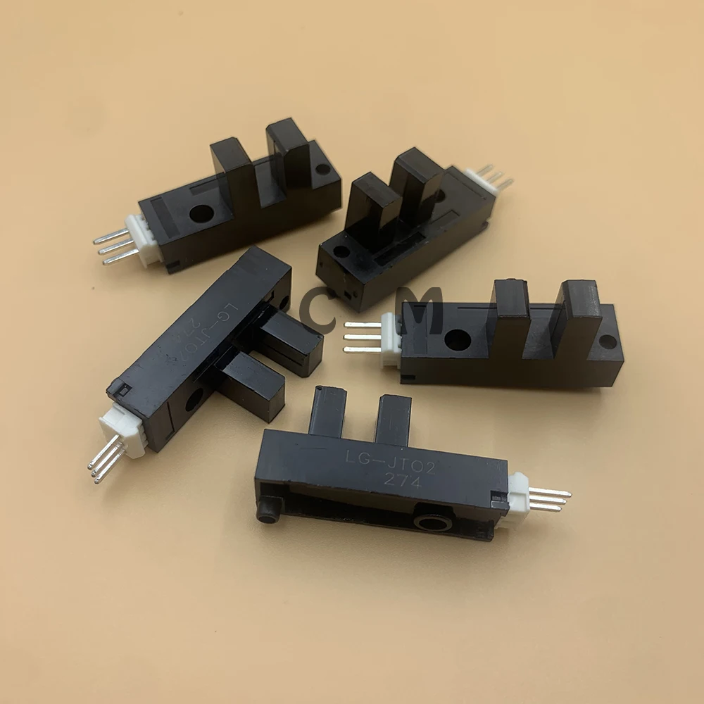 4PCS LG-JT02 Home Position Sensor Limited F Shape Switch for Eco Solvent UV Flatbed Printer Allwin Dika Xuli Thunderjet Human