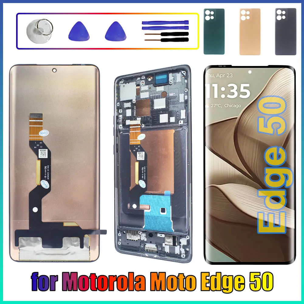 replacement-lcd-touch-screen-digitizer-panel-for-moto-edge-50-xt2407-3-display-assembly-cellphone-maintenance-spare-parts