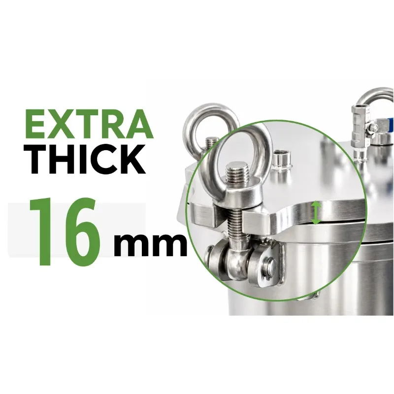 Single Bag Filter Housing 304 Stainless Steel High Flow 40T/H - Quick Open Design, Easy Cleaning