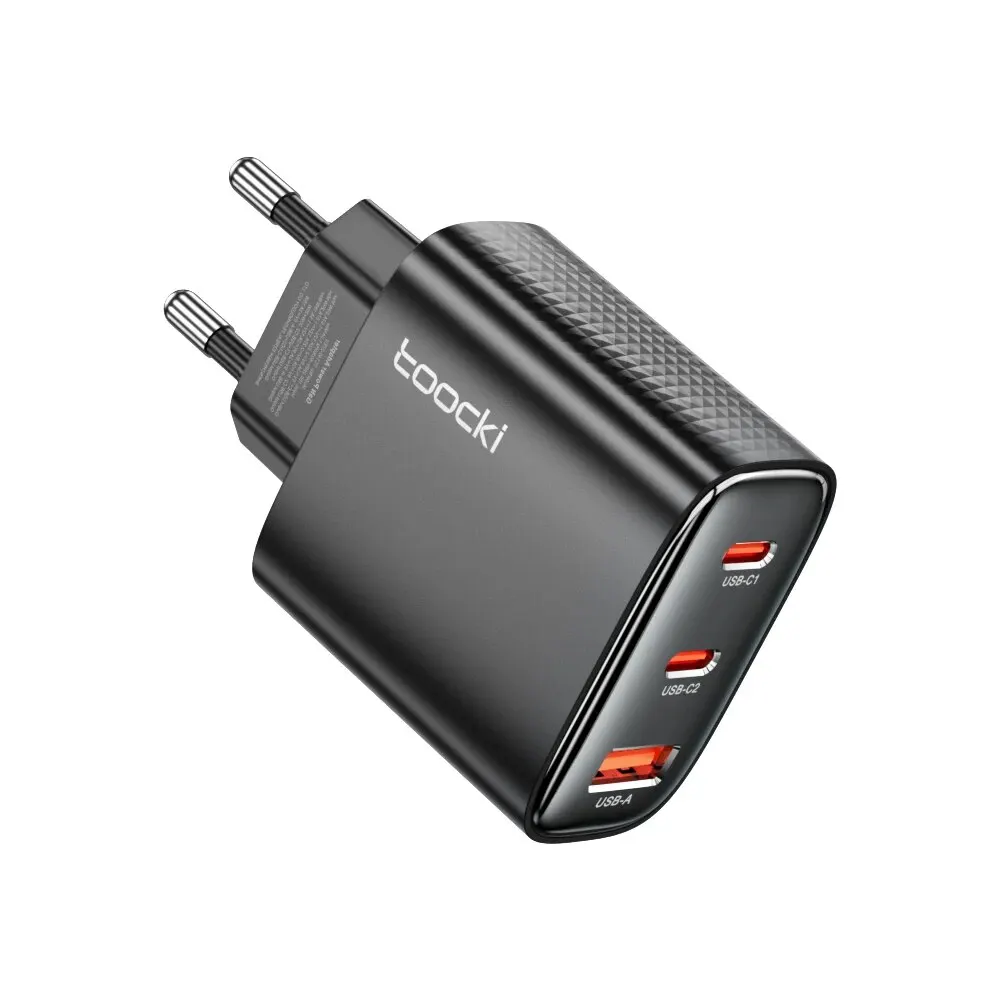 Toocki 40W GaN USB Charger Type C QC 4.0 Quick Charge Dual Type C Fast Phone Charger For iPhone 15 1