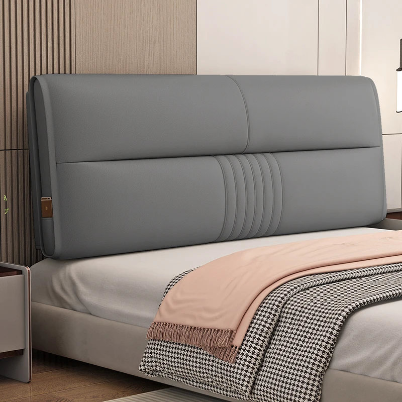 bedside cushion soft bag large backrest technology cloth headboard cover tatami bedside backrest pad self-adhesive removable and
