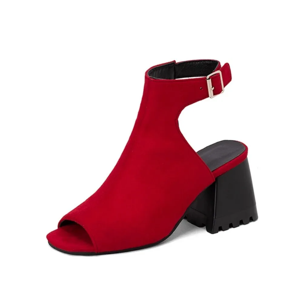Sandalias De Mujer Luxury Sandals Women Designers Peep Toe High Heels Ankle Buckle Strap Party Wedding Shoes Big Size 47 48 23-7