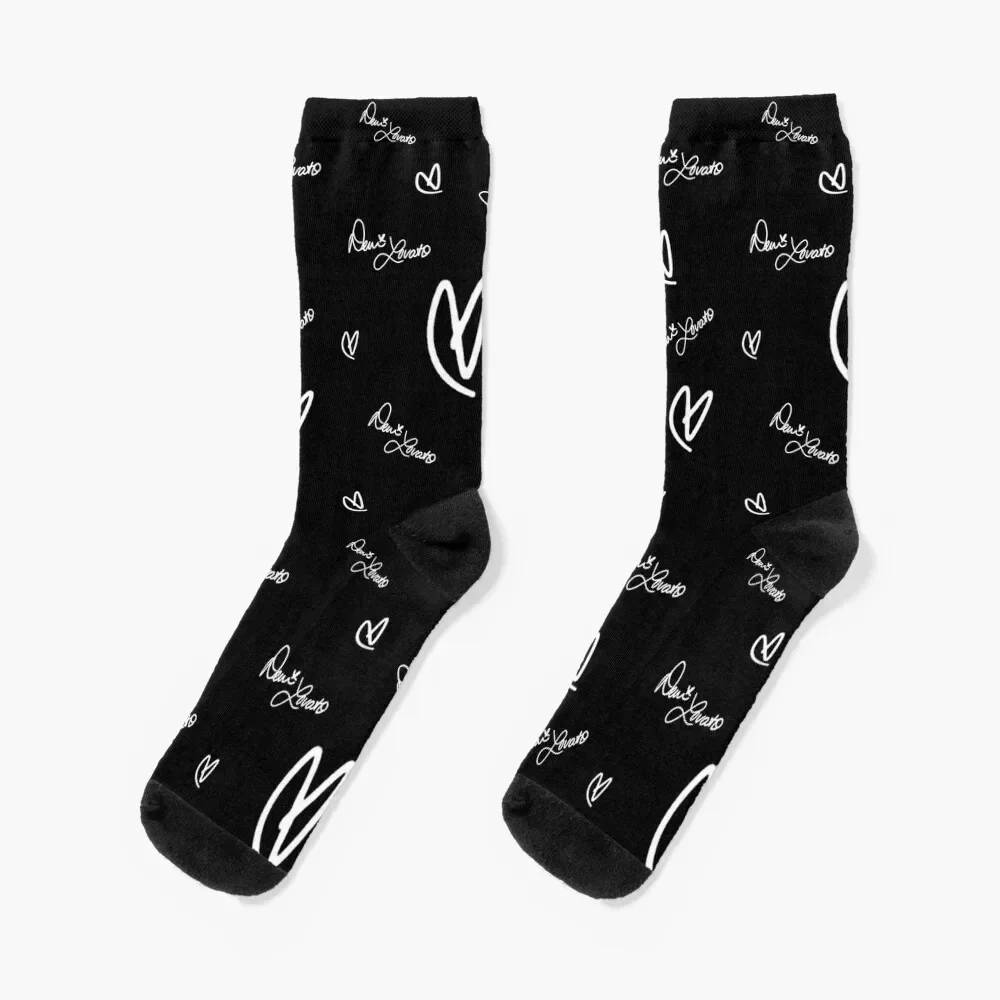 

DEMI LOVATO - HEART Socks christmas gift valentine gift ideas Socks Women Men's