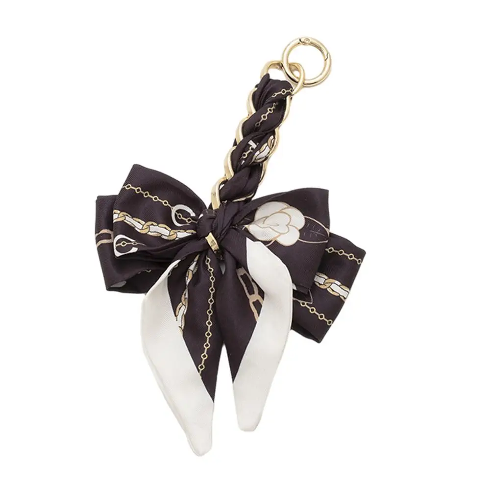 

Women Weave Bag Chain Soft Creative Bowknot Pendant Charm DIY Bag Accessories
