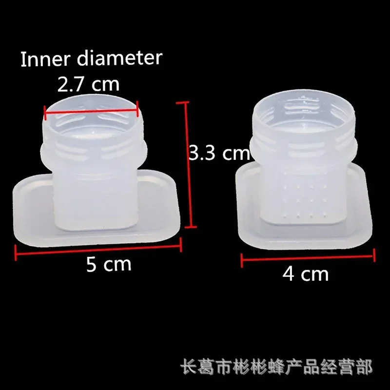 A 100PCS Beekeeping Tool 2838 Pinhole Water Feeder 518 Feeder Drinking Cup Beehive Door Water Feeding