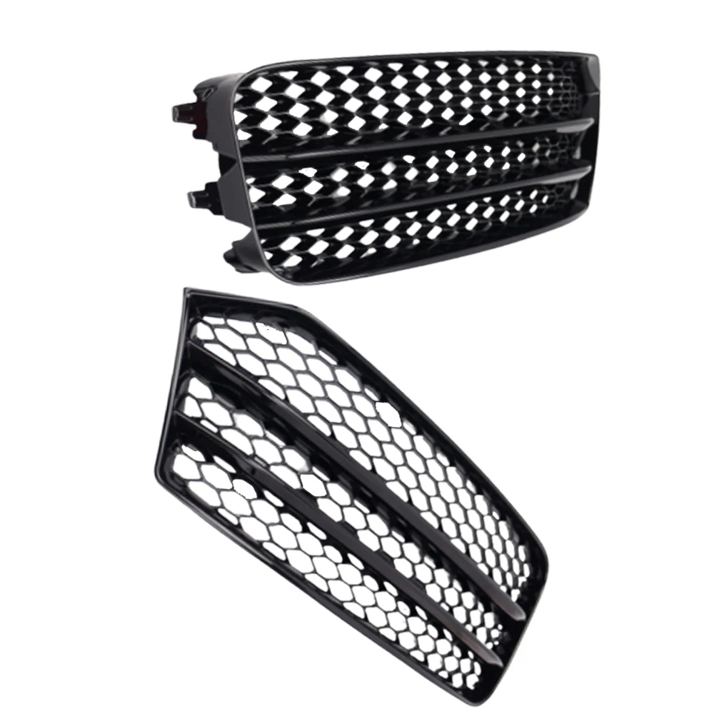 

Car Honeycomb Style Fog Light Grill Trim Covers 8XA807682B9B9 8XA807681B9B9 8XA807681B Fit for Audi A1 Facelift 2015-2018