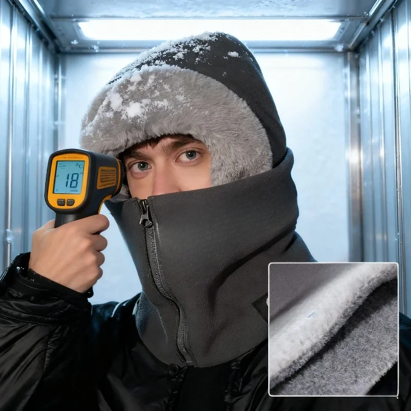 

Cold Weather Windproof Ski Visor Winter Breathable Thermal Face Mask Neck Warmer Scarf Helmet Hood Cycling Protection