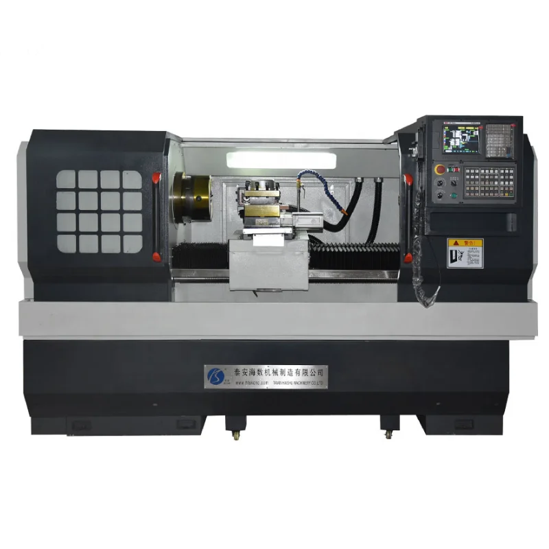 Live Tooling CK6146L Automatic CNC Metal Turning Lathe Hine Price For Sale