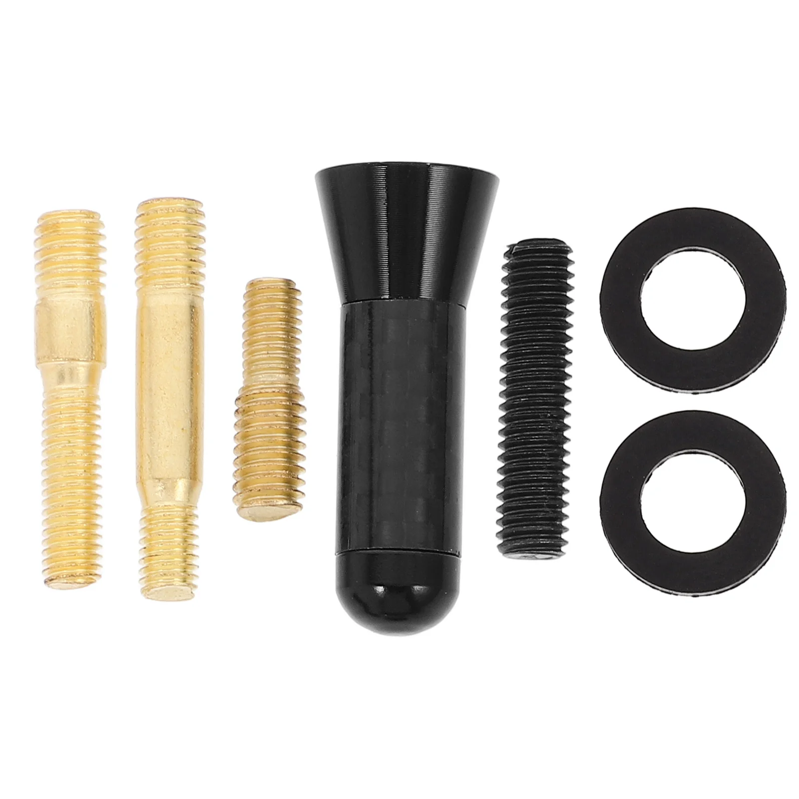 

Short Car Radio Antenna Replacement Roof Mount Aluminum Alloy Carbon Fiber Automotive Radio Signal Antenna for Vehicle Truck