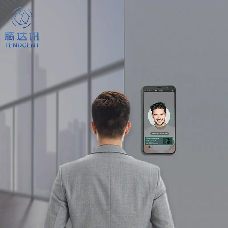 Biometric Handheld Mobile Attendance Device with Rapid Face Identification NFC Card Support 4G WiFi Network SDK GPS Positioning