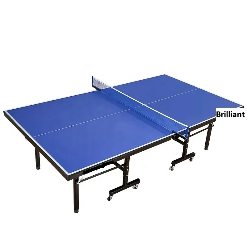 Professional International Standard Durable Foldable Indoor Foldable Table Tennis Table Ping Pong Tablepromote sales