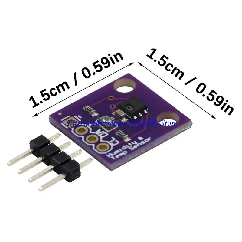 96GD Temperature Humidity Sensory GY-213V-HTU21D Replace SHT21 SHT20 HTU21D Module