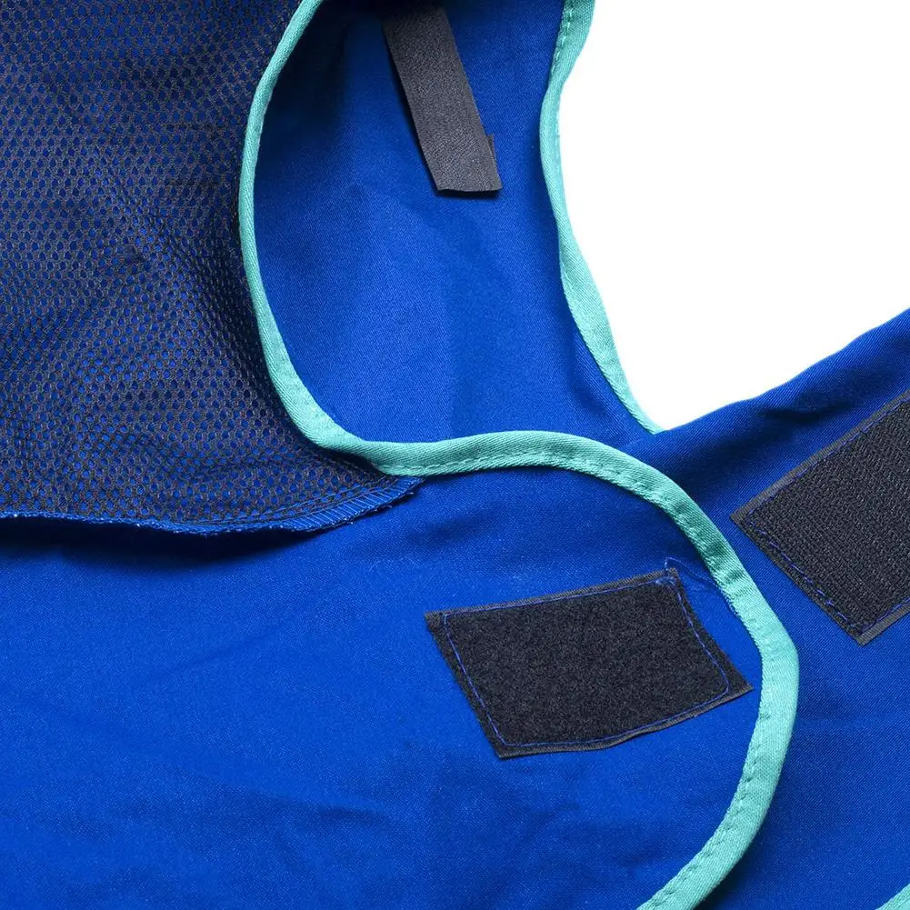 Tudung las perlindungan penuh pria, pelindung leher pengelasan tahan api dapat dicuci untuk pria