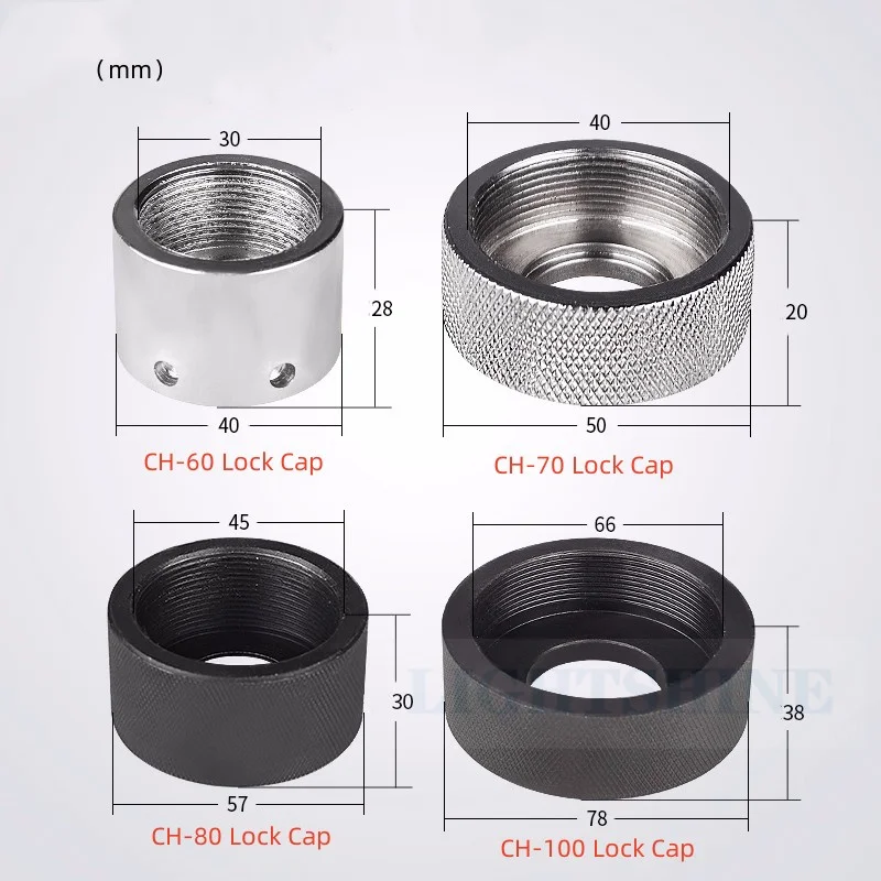 Lock Cap Accessories Punching Die Release Wrench Cap CH-60 CH-70 CH-80 CH-100 Accessories Punching Tool Accessory