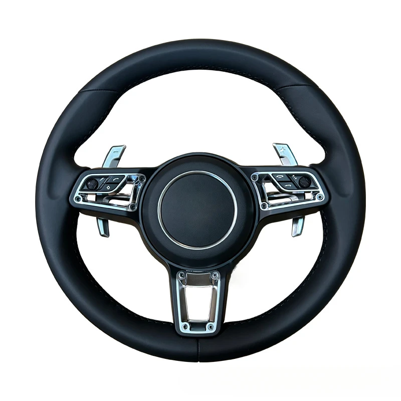 For Porsche 911 Cayenne Boxster Macan Panamera Optional Carbon Fiber Steering Wheel With Horn Shell