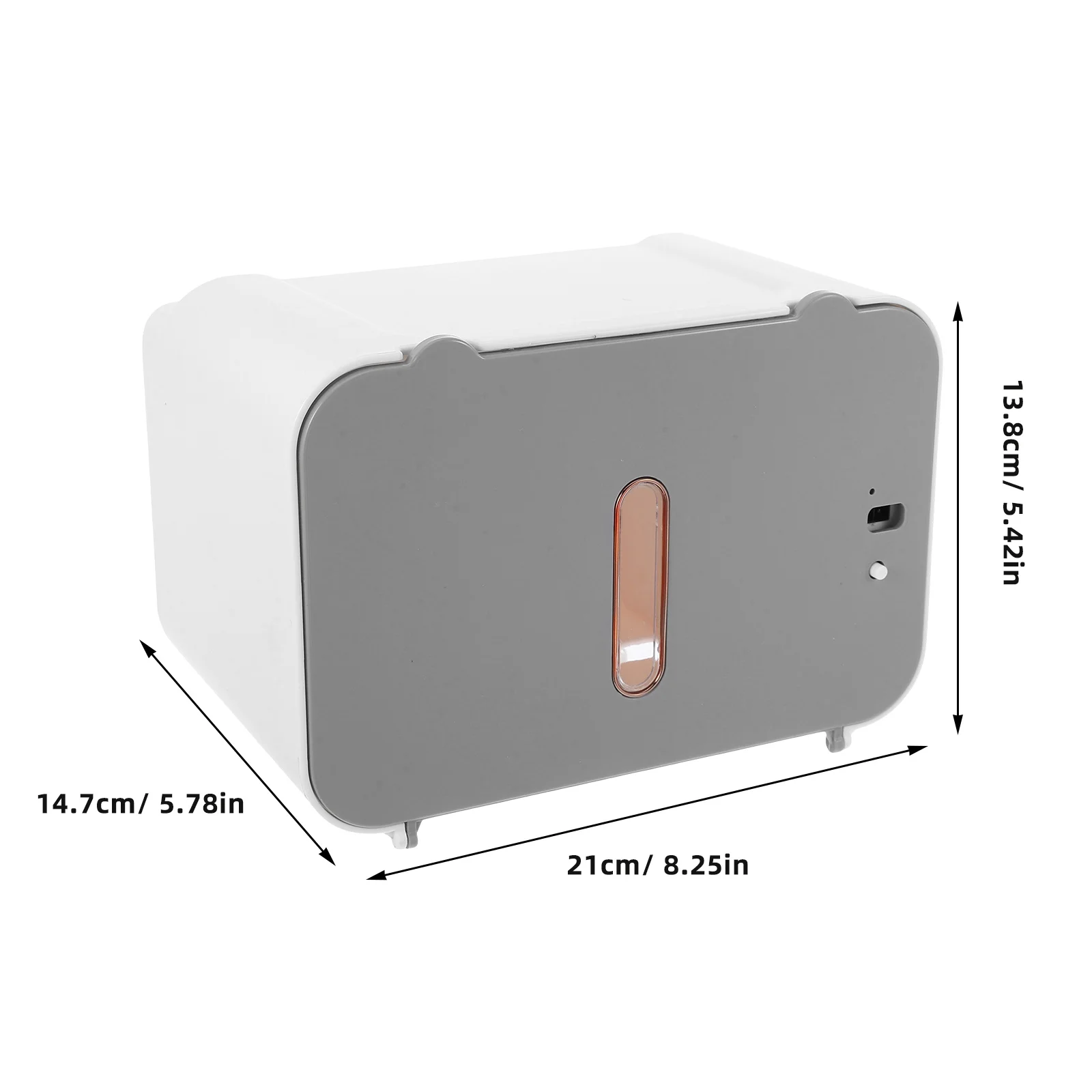 Wall-mounted Roll Paper Box No Touch Towel Dispenser Automatic Commercial Electric Klenex Boxes Nonporous Drilling Holder Hand