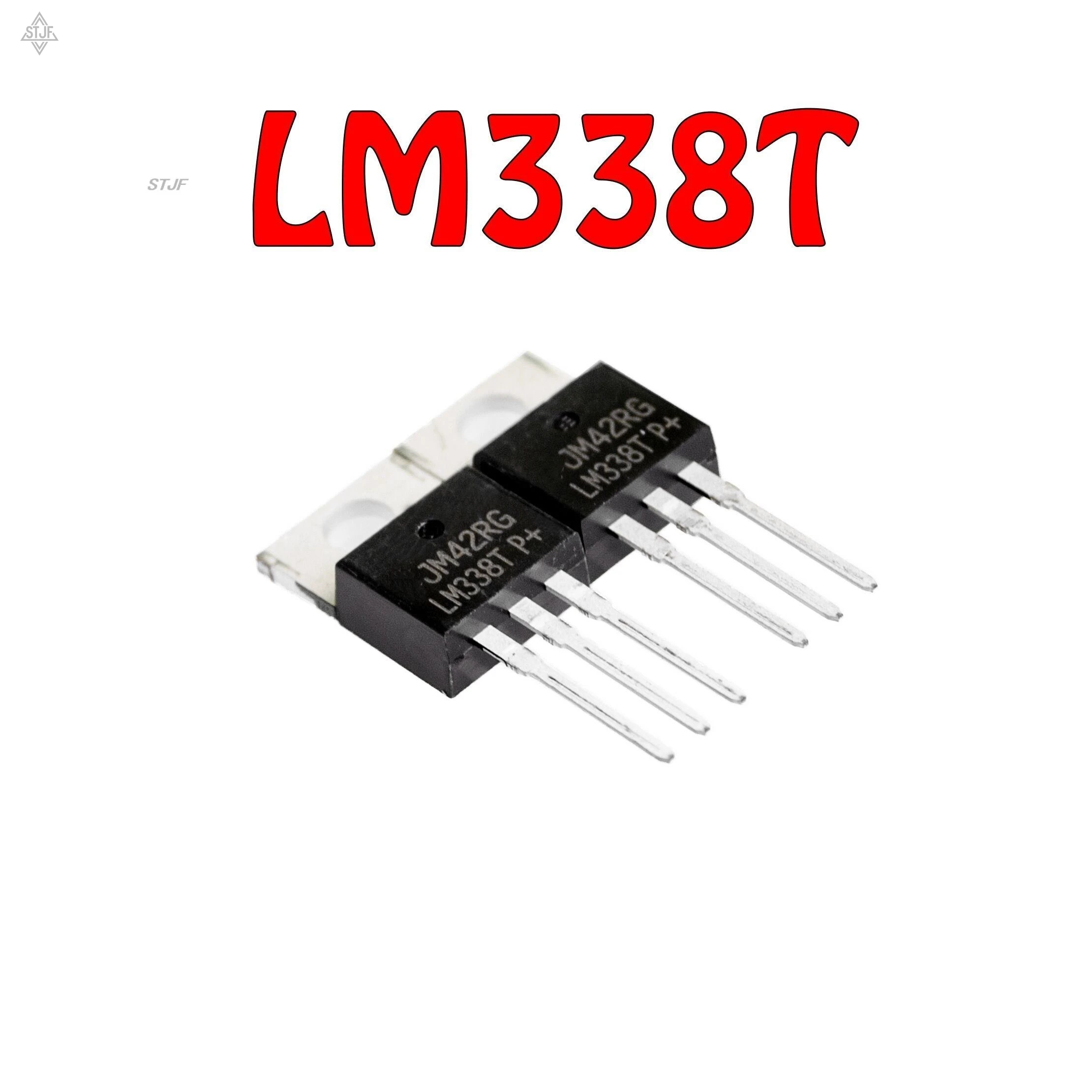 SJTF 10pcs LM338T LM338 TO-220 Transistor fabricado na China
