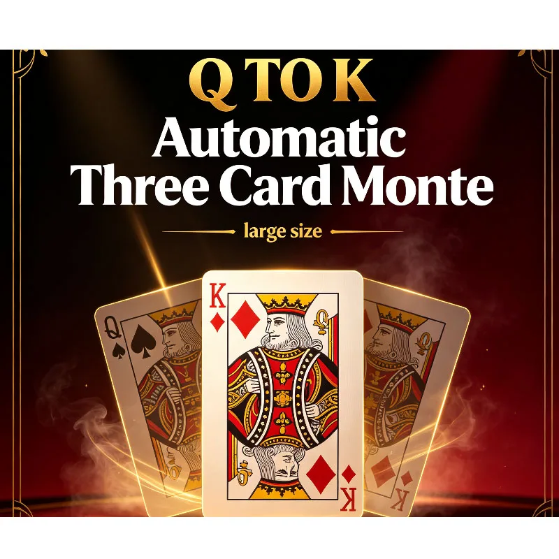 q-to-k-automatic-three-card-monte-tamanho-grande-tamanho-de-baralho-de-poquer-40-x264cm-cartas-magicas-aderecos-para-truques-de-close-up