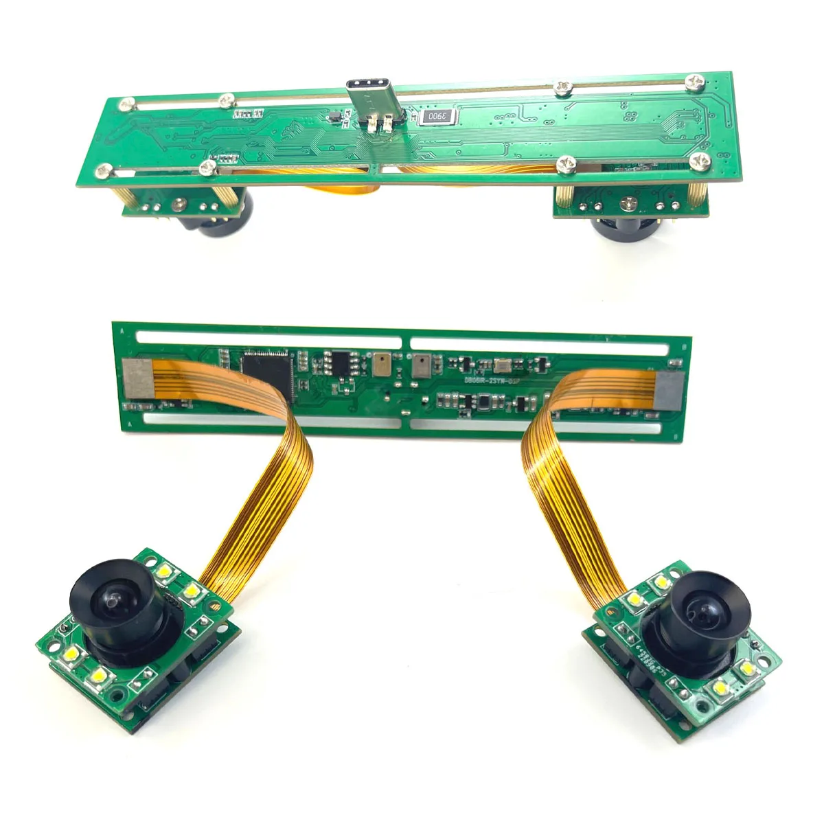 

3840X1080P 3D Stereo Dual Lens High Speed USB 2.0 Camera Module Synchronized Frame & View 4MP 30FPS Board Kamera