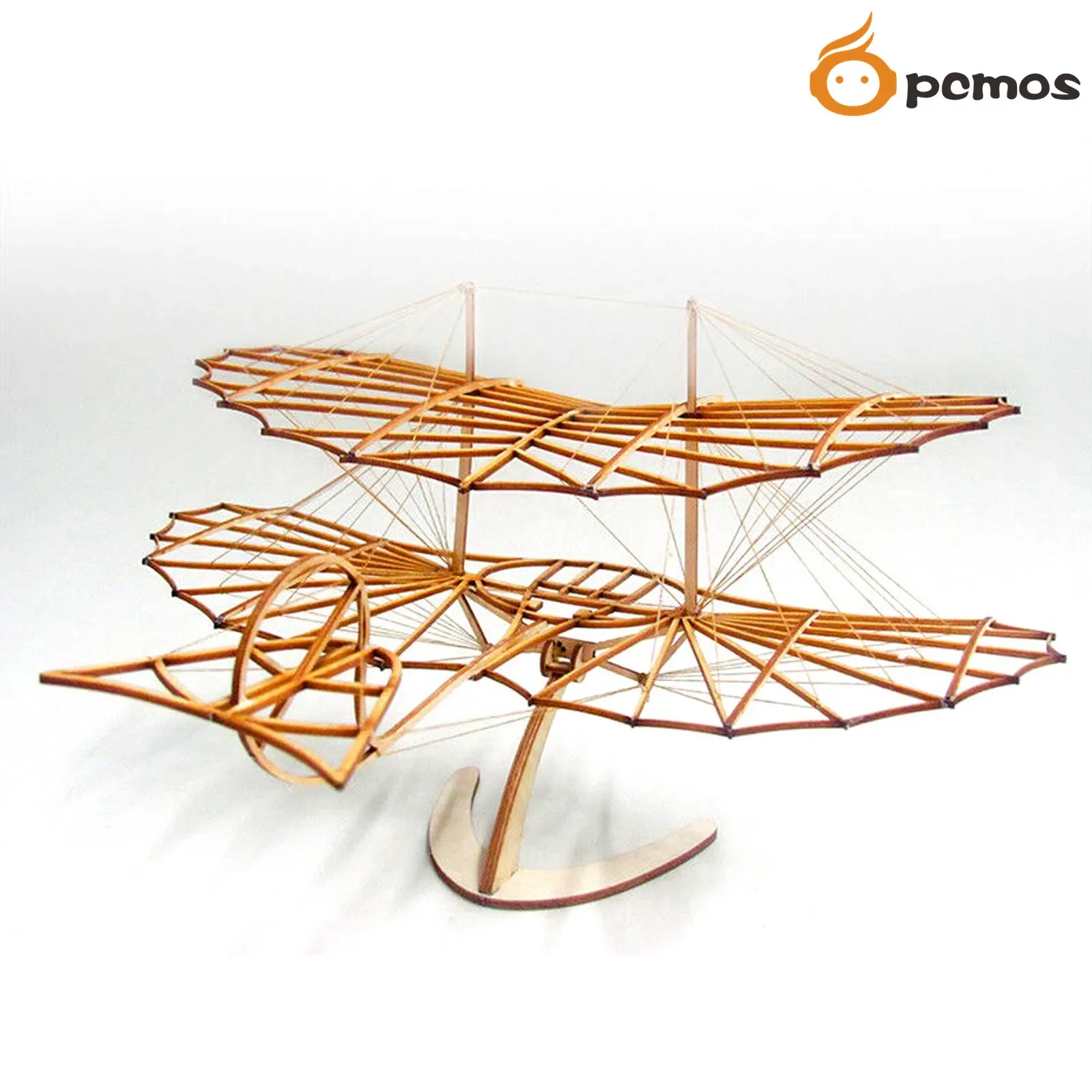 

DIY Craft Wood Furnishing Building Kits ELERC Otto Lilienthal Glider balsawood free flight airplane toys for kids Xmas gifts