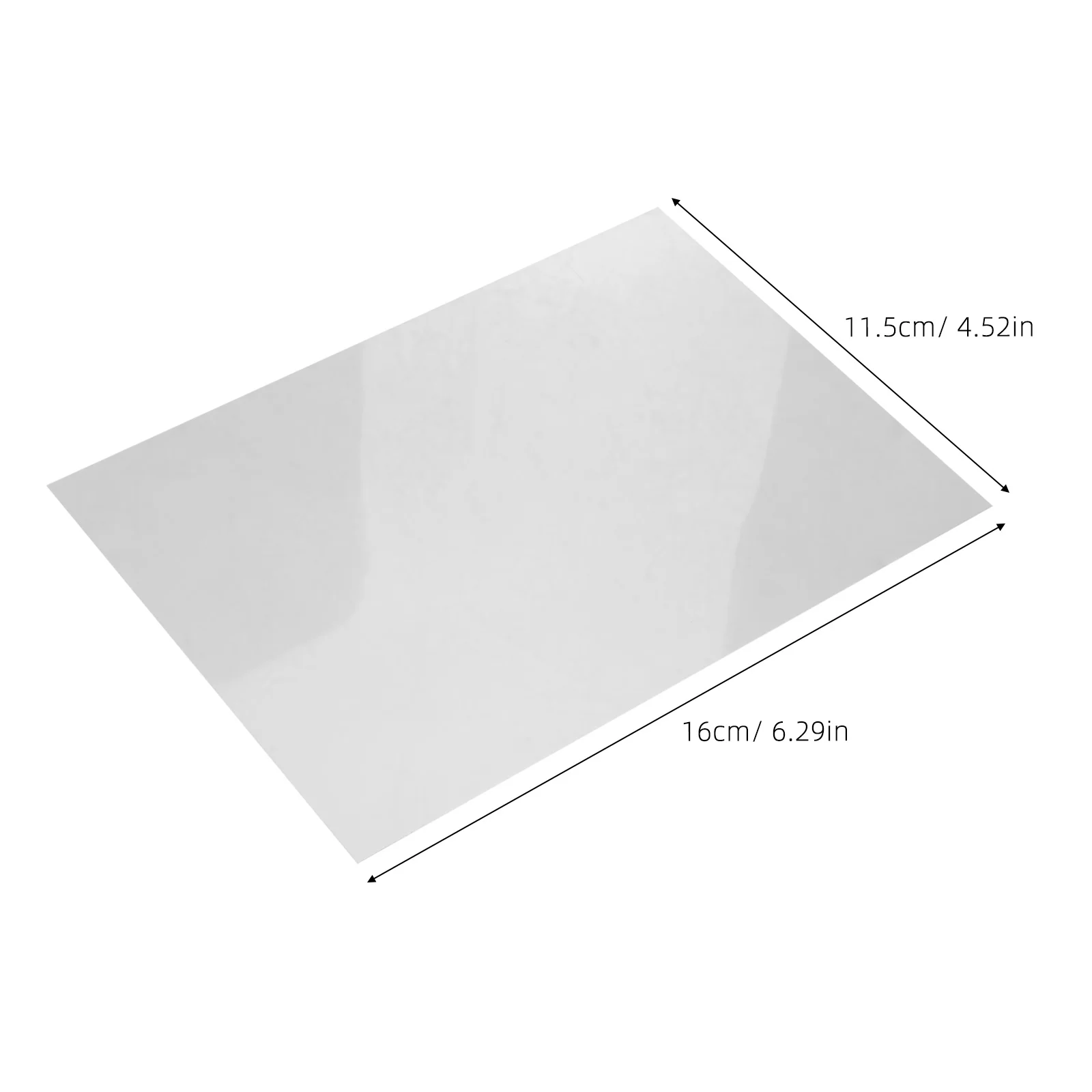 10pcs Transparent Acetate Sheets Clear Flexible Film For Cake Decorating Card Making Scrapbooking Printing Diy Craft Projects