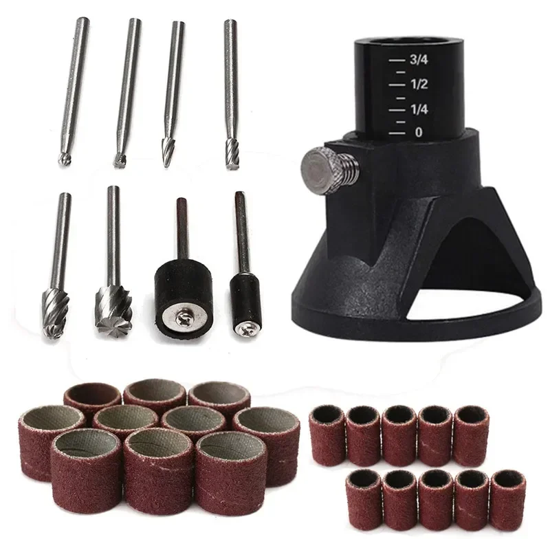 New 29 Pieces/set Of Rotary Tool Attachment Micro Drill Tools, Suitable For Dremel Grinding And Polishing Woodworking Drill Bits
