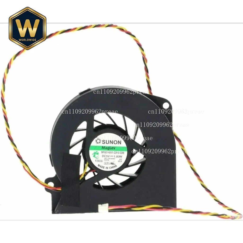 Ventilador de Resfriamento de CPU para Dell - Inspiron One 2330, OptiPlex 9010/9020/9030 AIO, P/N 6X58Y 06X58Y