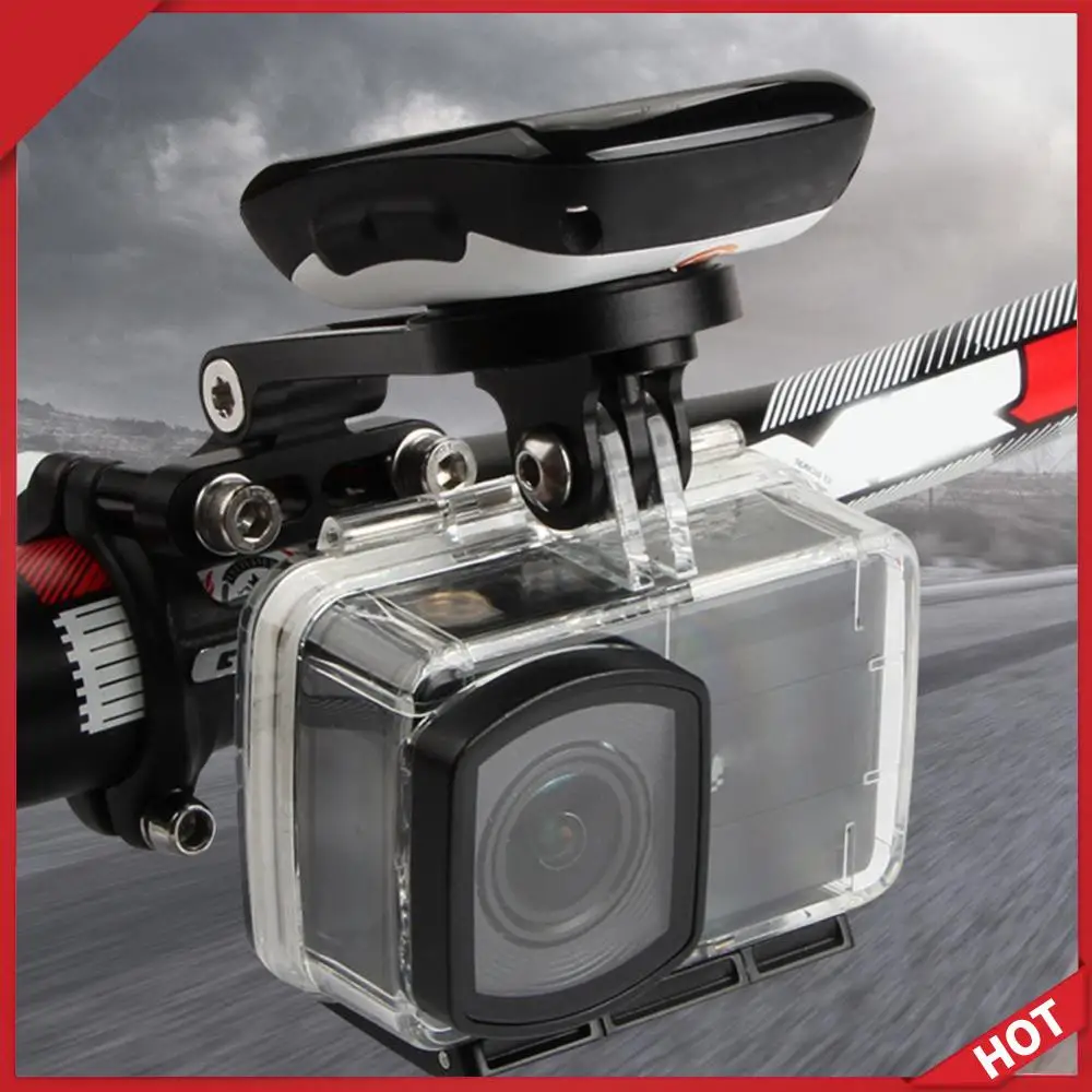 

Bicycle Computer Mount Holder Aluminum Alloy Cycling Computer Extended Mount Bicycle Stem Computer Mount Cycling Accessories