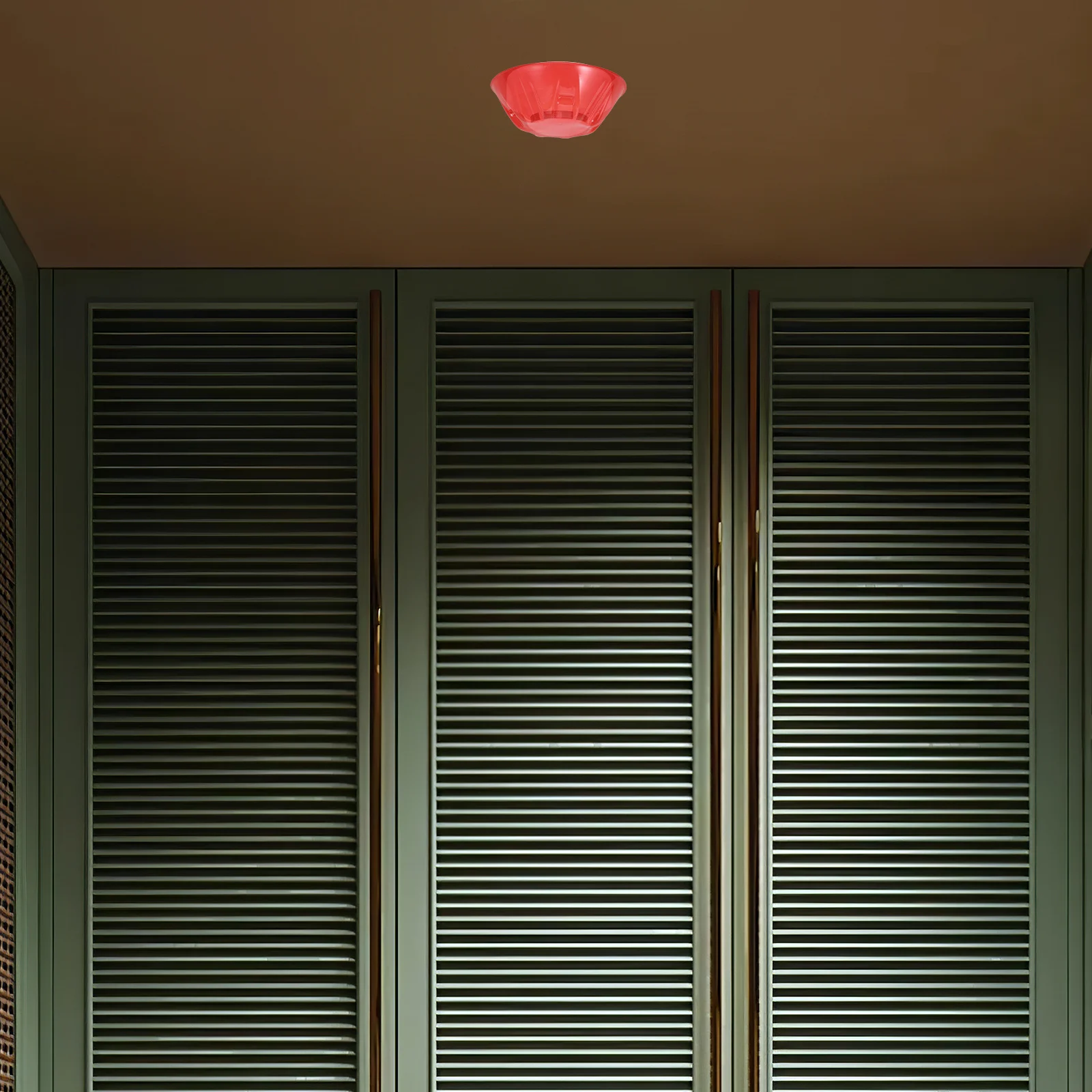 20Pcs Red Fire Alarm Cover - Universal Smoke Shield for Kitchen Renovation Dustproof Paint Safe Protection