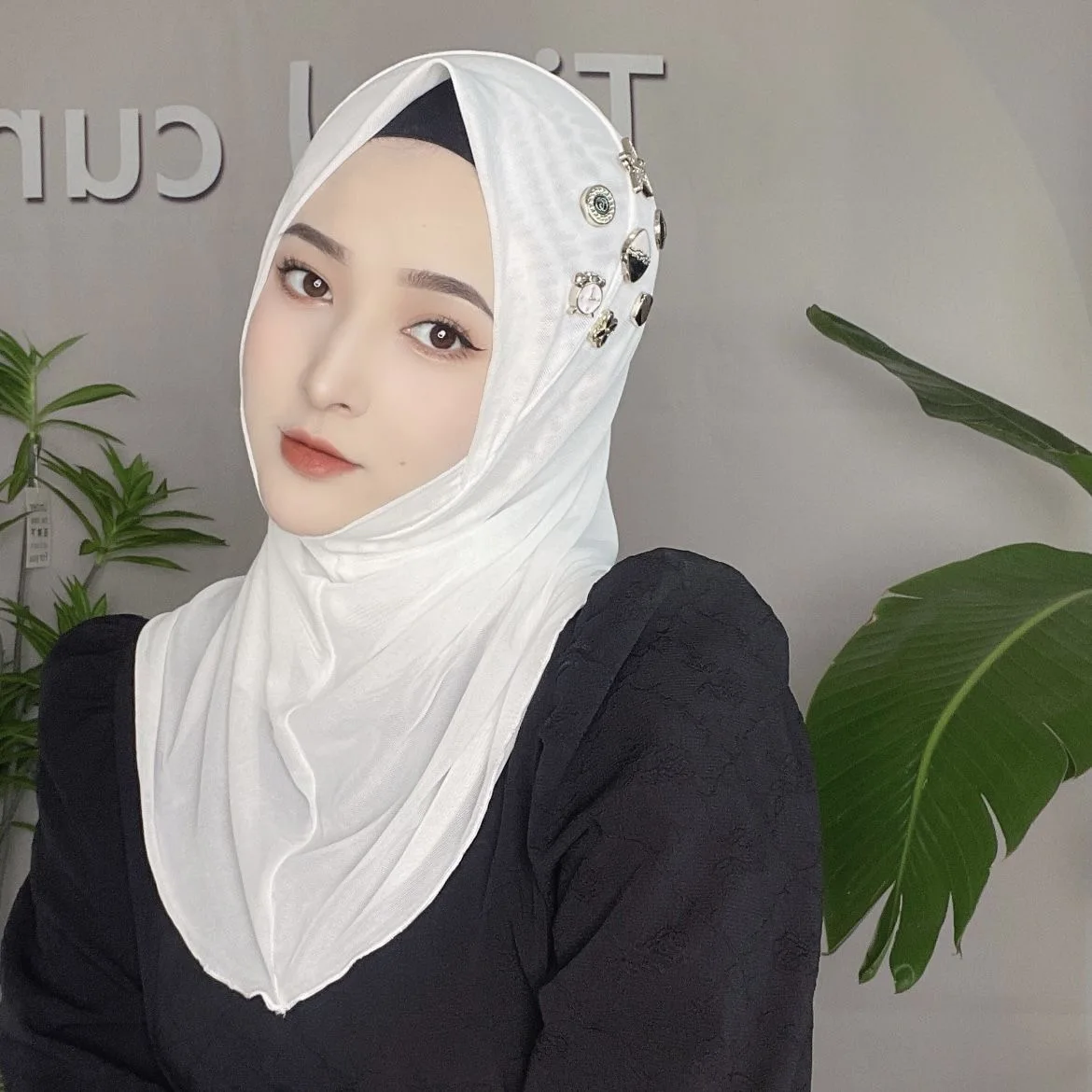 Hijab Musulman Facile à vitation pour Femme, Danemark ge Airy Tyys Instantané