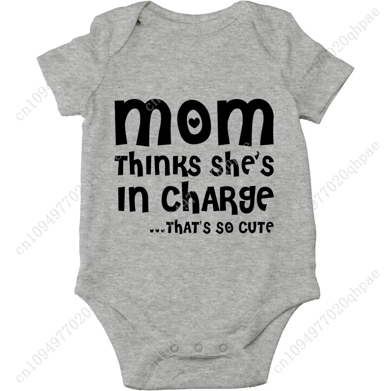 

AW Fashions Mom Thinks She's In Charge... That's So Cute Baby Bodysuit Cute Newborn Girl Boy Coming Home