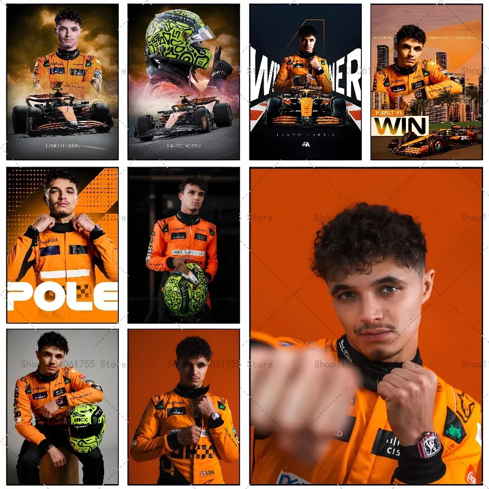 Настенное-искусство-racing-driver-l-lando-n-norris-hd-печать-на-холсте-подходит-для-дома-гостиной-украшения-комнаты-живописи