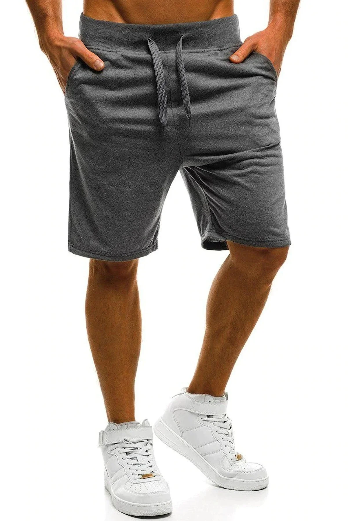 

Plain Men Shorts Cotton Casual Mens Shorts Stylish Fashion Casual Home and Outside Daily Wearable