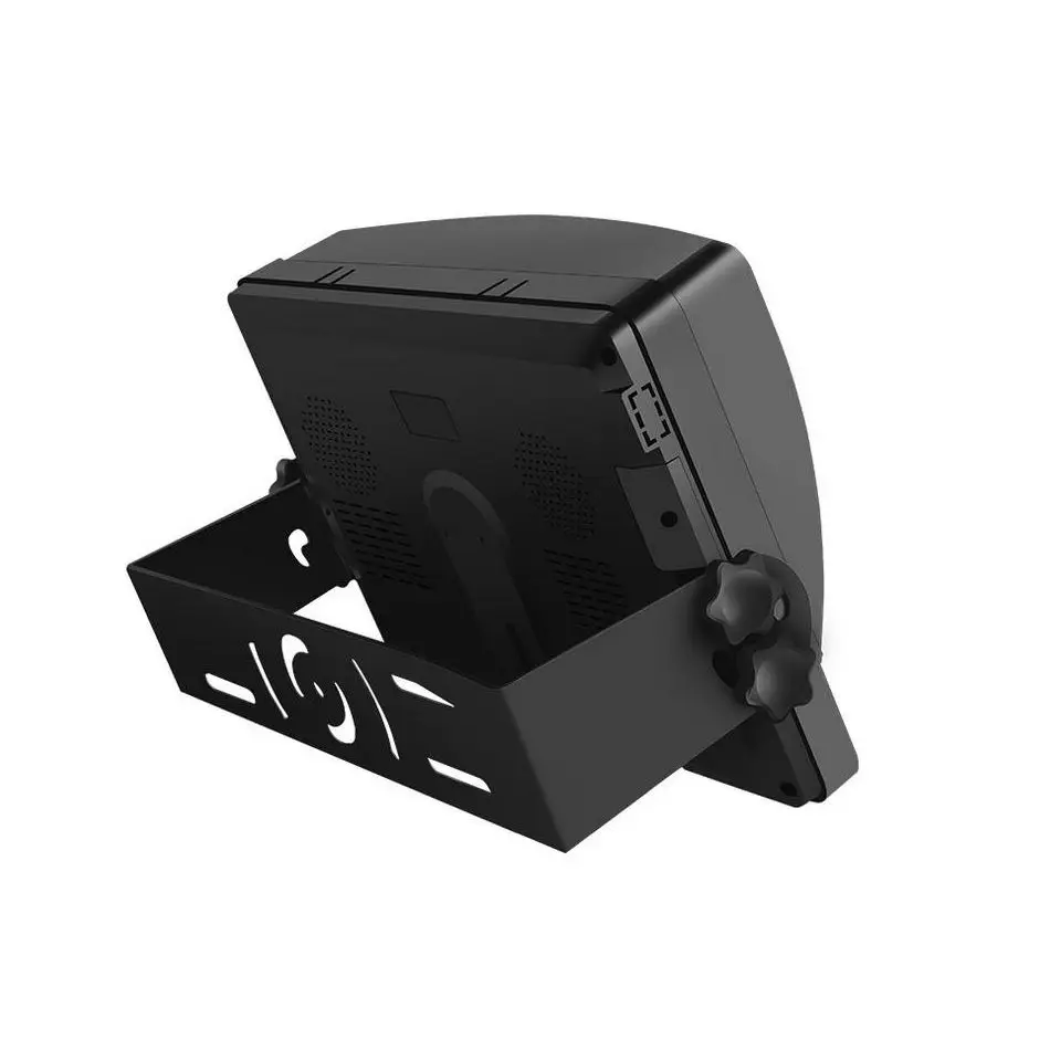 Monitor IPS 1080P de 7 polegadas CVBS AHD compatível com monitor AHD de tela dividida de caminhão 12V ~ 24V com 1 ano de garantia