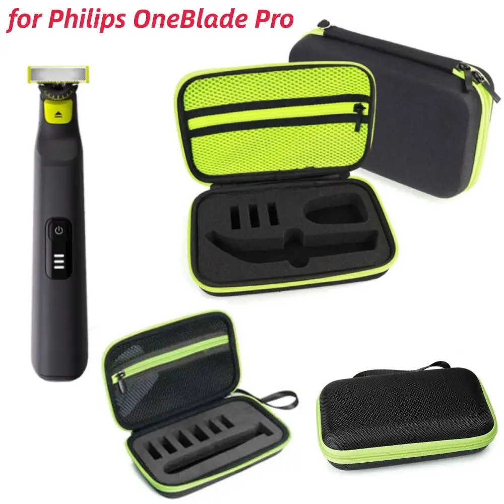 Hard Travel Case Carrying Case Electric Trimmer Shaver Travel Case Cover for Philips OneBlade Pro and Accessories