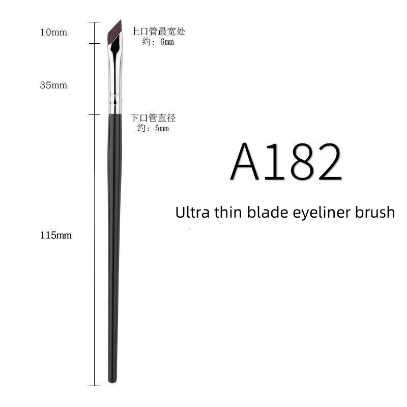 Upgrade Blade Eyeliner-Pinsel, ultradünn, feiner Winkel, flacher Augenbrauenpinsel, Liner Brow Place, Make-up-Pinsel, präziser Detailpinsel – Detail 8