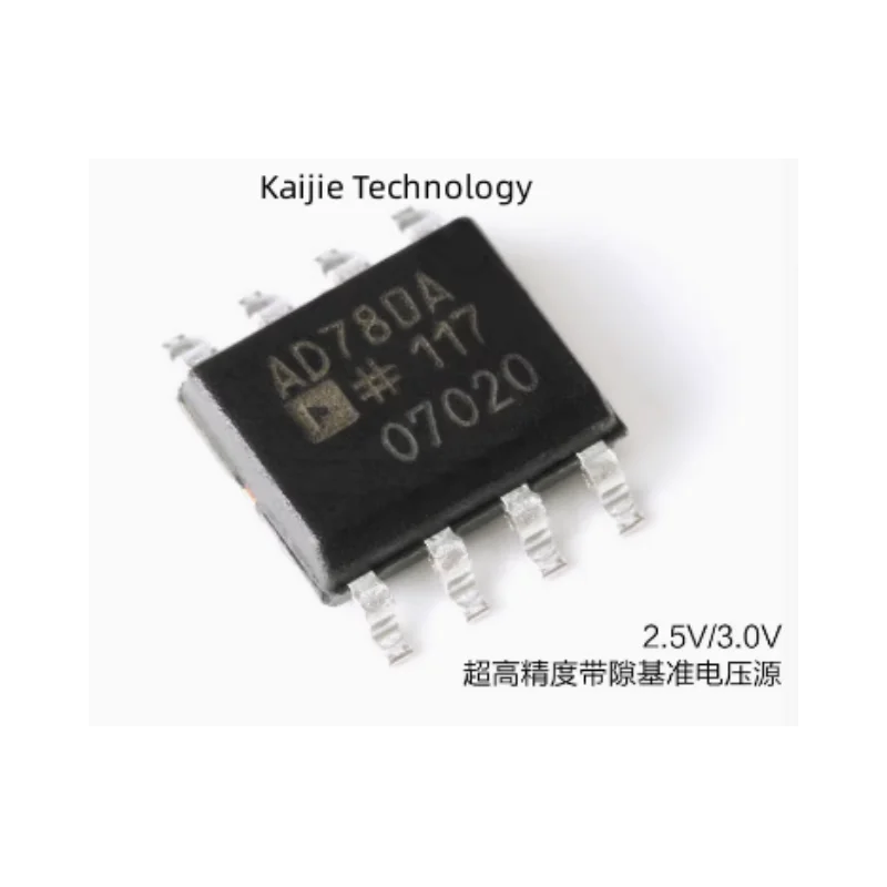 Brand-new original AD780ARZ-REEL7 SOIC-8 high-precision bandgap reference IC chip.