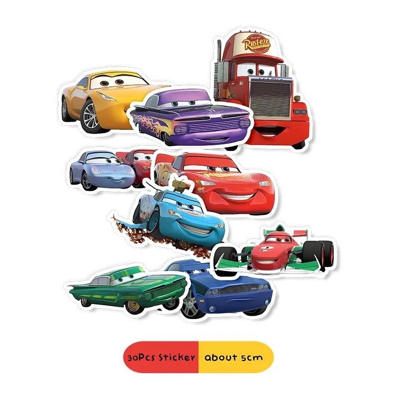 Disney Cars Birthday Party Decoration Lightning Mcqueen Balloon Sticker Honeycomb Spiral Cupcake Baby Shower Supplies for Kids