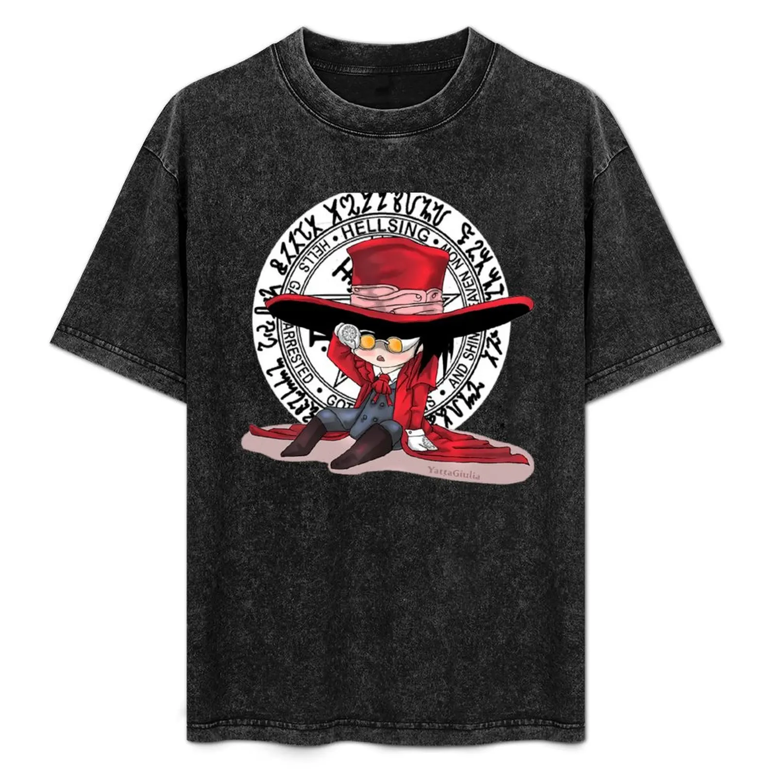 

Alucard Hellsing T-Shirt Summer Print Short Sleeve Tee