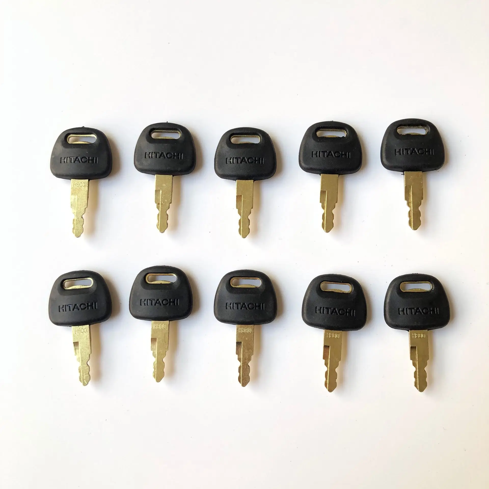 10PCS H800 Excavator Ignition Key For Hitachi ZAX ZAXIS Grab BU0028 ZAX60 ZAX70 EX120 EX200 ZAX210 Door Lock