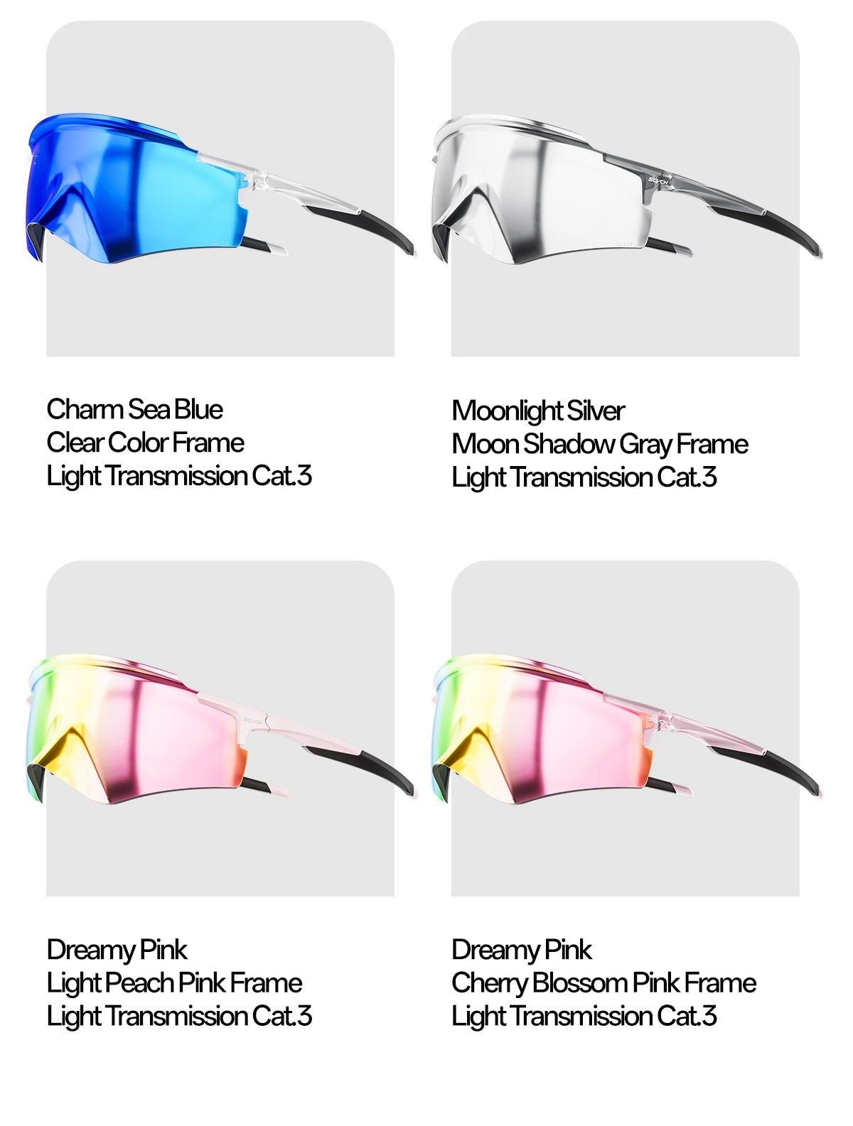 2026 SCVCN Sport-Sonnenbrille für Rennrad und Mountainbike, Fahrradbrille, Reitbrille, Sportbrille für Männer und Frauen, Radfahrbrille – Detail 31