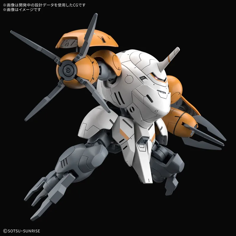 متوفر في المخزون بانداي الصندوق الأصلي HG الأيتام البدلة المتنقلة GUNDAM URDR هانت عمل نموذج لجسم هدية للأطفال صندوق رغوة التعبئة والتغليف #6