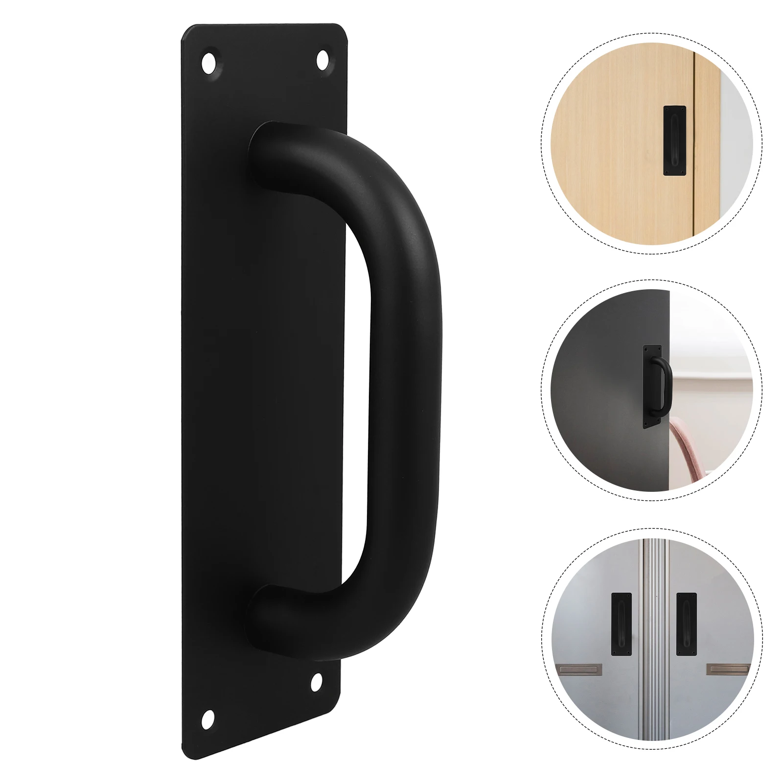 

2pcs Fire Door Stainless Heavy Duty Door Handle Pull Push Pull Handle For Front Commercial Doors Shed Screen Gate Handles