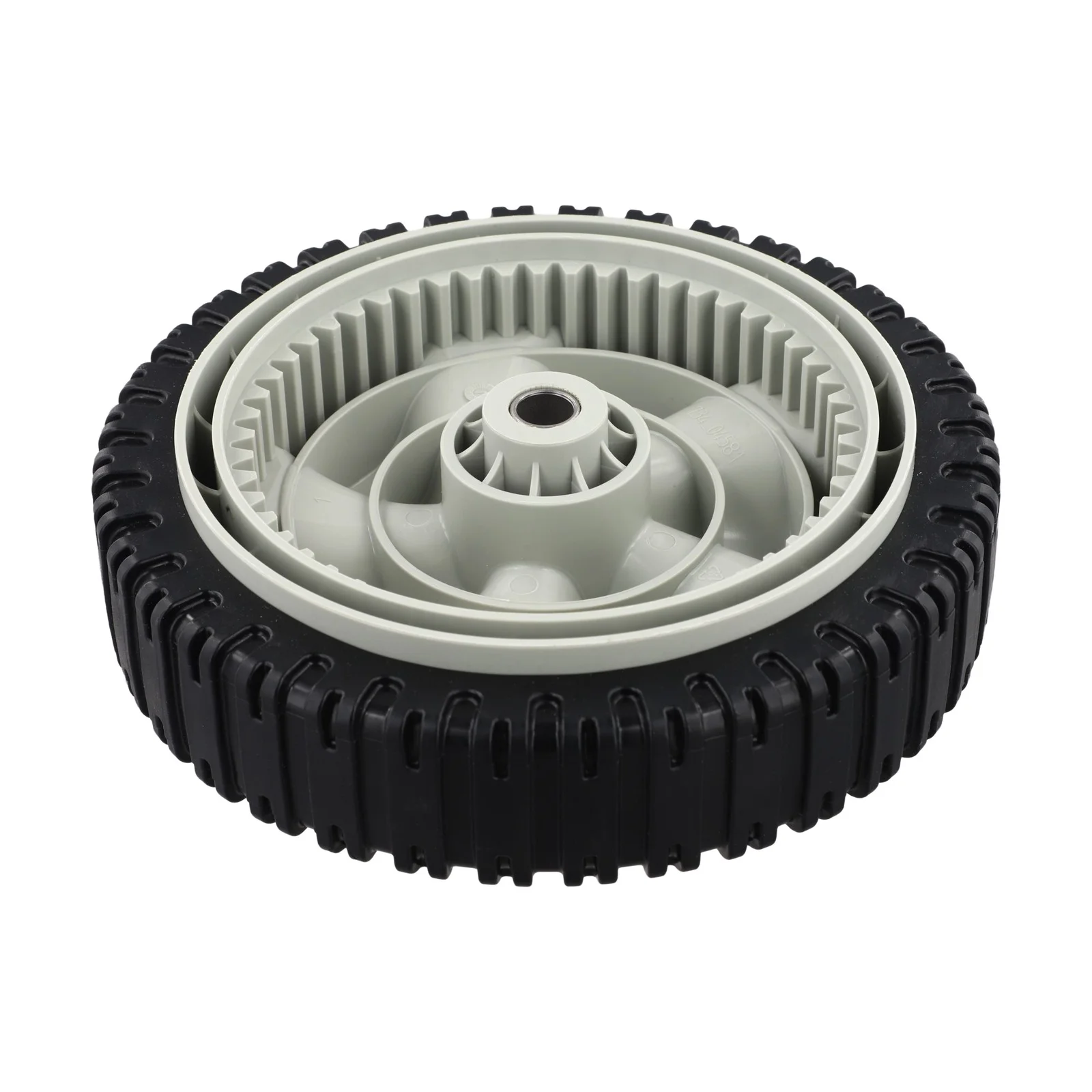 Lawn Mower Parts 8 Inch Mower Wheels Yard Work Easy Installation Process Enhanced Traction Design Easy Installation Lawn Wheels
