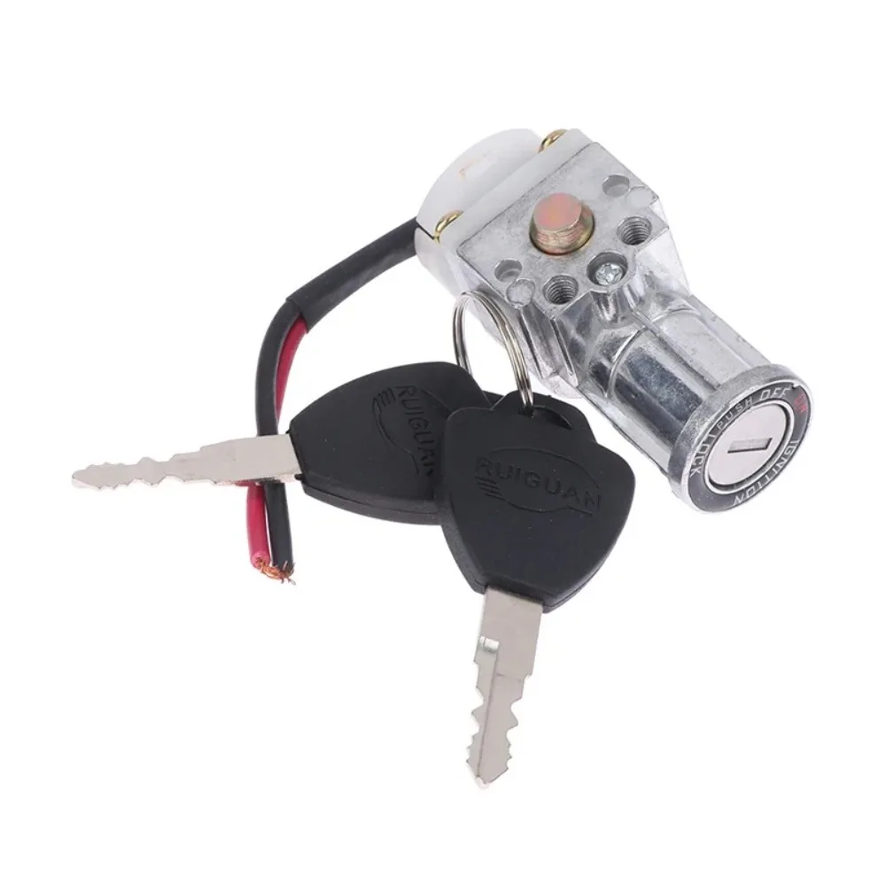 

Portable Universal Battery Lock Anti-theft Security E-bike Lock Key Included Ignition Switch Electric Vehicle Accessories